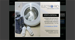 Desktop Screenshot of electrorioparana.com.ar